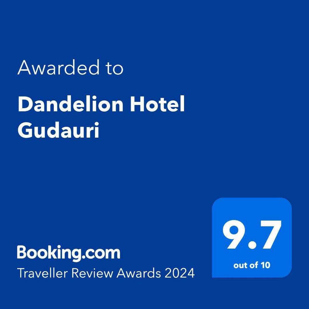 Dandelion Hotel Gudauri Ganisi Eksteriør bilde